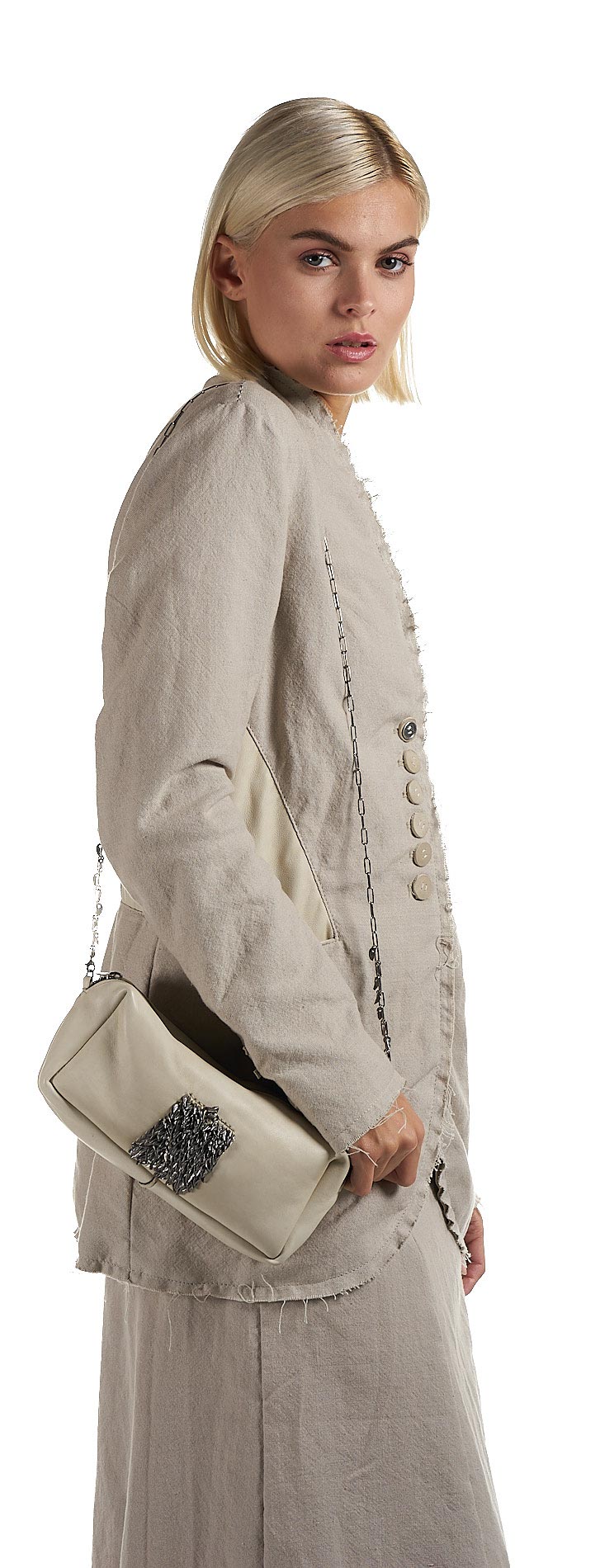 daniele basta leather and silver bags - DETAIL 3